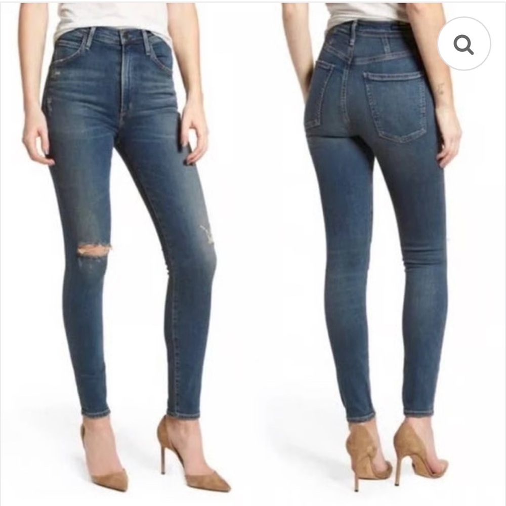 Citizens Of Humanity Dark Blue Skinny Jeans